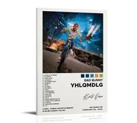 LOYANUKE BAD BUNNY - YHLQMDLG Poster Décoration de chambre Peinture intérieure Esthétique Toile Peinture à l'huile Star Movie Music Album Poster