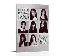 LOYANUKE Izna K-pop Poster Décoration Chambre Peinture Intérieur Esthétique Toile Peinture à l'huile Star Movie Music Album Poster