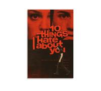 LOYANUKE Poster « 10 Things I Hate About You » - Décoration d'intérieur - Esthétique - Toile - Peinture à l'huile - Star - Album de musique