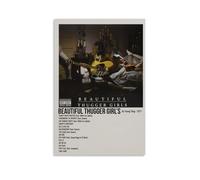 LOYANUKE Young Thug Beautiful Thugger Girls Poster Décoration Chambre Peinture Intérieur Esthétique Toile Peinture à l'huile Star Movie Music Album Poster