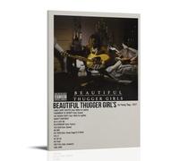 LOYANUKE Young Thug Beautiful Thugger Girls Poster Décoration Chambre Peinture Intérieur Esthétique Toile Peinture à l'huile Star Movie Music Album Poster