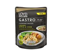 Loyd Grossman Gastro Crémeuse Aux Pommes Et Sauce Au Cidre 350G - Paquet de 2