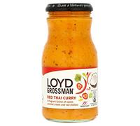Loyd Grossman Rouge sauce Al Curry Thaïlande (350 g) (lot de 2)