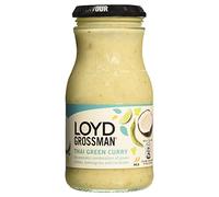 Loyd Grossman Sauce de cuisson au curry vert thaïlandais, pot de 350 g (lot de 1)
