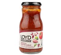 Loyd Grossman Sauce pour pâtes tomates et ail rôti 350 g (lot de 3)