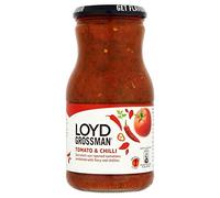 Loyd Grossman Sauce - Tomate & Chilli (660g) - Paquet de 6