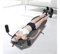 LOYEMAADE Étirement du dos, multifonctionnel Back Stretch Traction Inversions Table Mal de dos Traction de la colonne cervicale, réglable, capacité de poids de 330,7 lbs