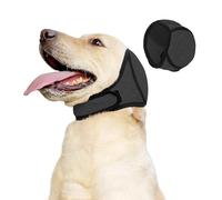 Loyimioo Cache-oreilles réglables pour chien pour réduire le bruit - Ajustement sûr - Protection confortable contre les feux d'artifice, les orages et l'utilisation de la piscine - Gris - M
