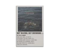 Loyle Carner - Couverture de l'album « Not Waving, But DrowningArtist » - Poster sur toile - Peinture à l'huile - Affiche d'art - Peinture pour la maison - Décoration murale - 40,6 x 61 cm