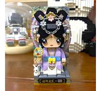 Loz 1349 Chine Conte de fées Ancienne Déesse de la Lune Beauté Lapin Animal Bricolage Mini Blocs Briques