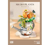 LOZ 1936 Blocs de construction - Série de fleurs éternelles - Bouquet de plantes artificielles - Plantes artificielles - Pour décoration de salle d'artisanat - Jouet de construction créatif