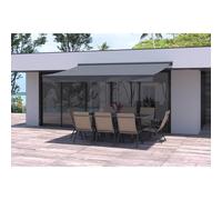 Lozio store banne 4 x 3 m gris