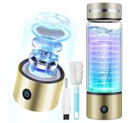 LOZLTX Bouteille d'eau hydrogène 【Technologie SPE de deuxième génération】Bouteille d'eau hydrogène 【n°1 double teneur en hydrogène】Avec technologie PEM TOP SPE, traitement de l'eau en 3 minutes 450 m