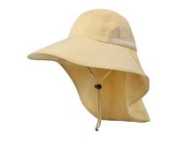 lozssnigzi Casquette Saharienne Homme, Ete Protege Nuque De Peche Safari Chapeau Randonnée Soleil Anti UV De Brousse Casquette