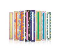 LOZTBUE 8 PCS regle de lecture pour dyslexie règle de lecture dyslexie materiel aide lecture dyslexie guide de lecture règle de lecture dyslexie guide des tailles enfants