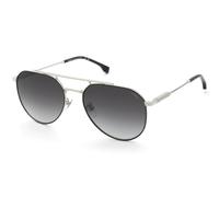 Lozza Homme Lozza SL2435 0K07 Lunettes de soleil Métal Palladium Fumée Pilote Normale Ombré
