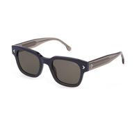 Lozza Homme Lozza SL4300 POSITANO4 0D25 Lunettes de soleil Acétate Bleu Marron Carré Normale