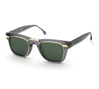 Lozza Homme Lozza UL4374 ELBA 1 03GU Montures optiques Acétate Gris Vert Carré Normale