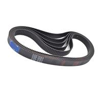 LP = 320-338 2GT courroie de distribution W = 6/9mm 2MGT G2M courroie synchrone en caoutchouc à boucle fermée 338-2GT 1 pièces(328-2GT-164Teeth,1PC_6MM)