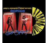 Cacophony – Go Off ! – LP – Édition limitée jaune avec éclaboussures noires