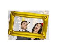 LP Divertissements Ballon Aluminium Cadre Photo Or 100x75cm