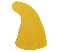 LP Divertissements Chapeau de lutin nain en feutrine jaune