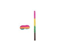 LP Divertissements Lot bâton frappeur + Masque Assortis pour Pinata 50cm