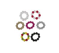 LP Divertissements Lot de 12 - Bracelet de perles mix