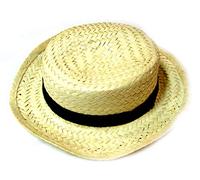 LP Divertissements Lot de 12 - Chapeau de Campagne/canotier en Paille