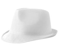 LP Divertissements Lot de 12 - Chapeau tribly event blanc adulte