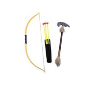 LP Divertissements Lot de 12 - Set Armes Indien Arc 72cm 3pcs