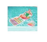 LP Divertissements Lot de 3 - Chaise Longue Matelas pneumatique Gonflable Pliable 2. 01x0. 89m