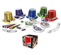 LP Divertissements Lot de 3 - Kit Party Las Vegas Diamant Multicolore 10 Personnes