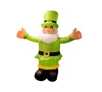 LP Divertissements Lot de 3 - Leprechaun Saint Patrick Irlande Gonflable LED's 1. 8m 220v