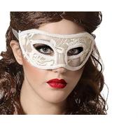 LP Divertissements Lot de 3 - Masque Loup vénitien en Dentelle Blanc Adulte