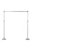 LP Divertissements Lot de 3 - Support Structure Aluminium pour Toile de Fond Lounge 2/4mx3m