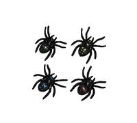 LP Divertissements Lot de 4 araignées à Ventouse 6cm