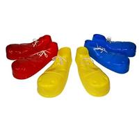 LP Divertissements Paire de Chaussures Clown Rouge
