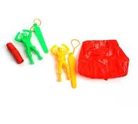 LP Divertissements Parachutiste Fluo 9cm