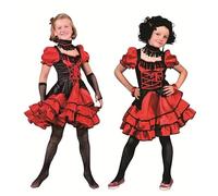 LP Divertissements Robe Cancan pour Enfant Rouge Taille 128cm