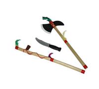 LP Divertissements Set Indien, Tomahawk, Calumet & Couteau - Accessoire de déguisement