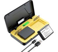 Lp-E10 Chargeur Rapide Double Batterie 20W Avec Stockage, Compatible Avec Canon Lp-E10 Et Les Appareils Photo Numériques Canon Eos 1100D,1200D,1300D, 2000D,3000D, Rebelt5, T6, Kiss X50,X70