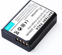 LP-E10 Compatible Batteries for Canon EOS Rebel T3, T5, T6, T7, T100, Kiss X50, Kiss X70, 1100D, 1200D, 1300D, 2000D (2200mAh)