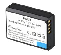 LP-E10 LP E10 LPE10 1680mAh 1100D 1200D 1300D X50 X70 X80 Rebelle T3 caméra(2PCS)