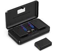 LP-E12 (1250mA) Kit chargeur multifonction pour appareil photo Canon EOS M/M2/10/50/50 Mark II/M100/200, 100D, Rebel SL1, PowerShot SX70 HS