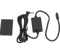 LP E12 Dummy Battery Appareil photo numérique DR Coupleur DC avec adaptateur d'alimentation pour M50 M200 Mark II M100 M10 m M2