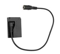LP E12 Fake Battery, Battery Display Smart Chip Fake Battery Power Adapter Kit Décodage Complet Protection de l'environnement Sûr pour Appareils Photo Numériques (Prise UE)