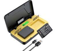 Lp-E17 20W Kit Chargeur Rapide Double Batterie (2 X 1500 Mah), Compatible Avec Canon Eos R10, R8, Rp, R50, R100, M3, M5, M6, 200D, 250D, 77D, 750D, 760D, 800D, 8000D Et Plus P7800,[ChargeurUsb389]