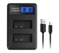 LP-E17 LPE17 USB LCD Double Chargeur Chargeur de Batterie pour 200D M3 750D 760D T6i T6s 800D 8000D Kiss X8i caméra Double Canal