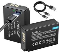 LP-E17 Type C Charging Port Battery for Canon Rebel SL2,T6i,T6s,T7i,EOS M3,M5,M6,EOS 200D,250D,77D,750D,760D,800D,8000D,Kiss X8i,RP Digital SLR